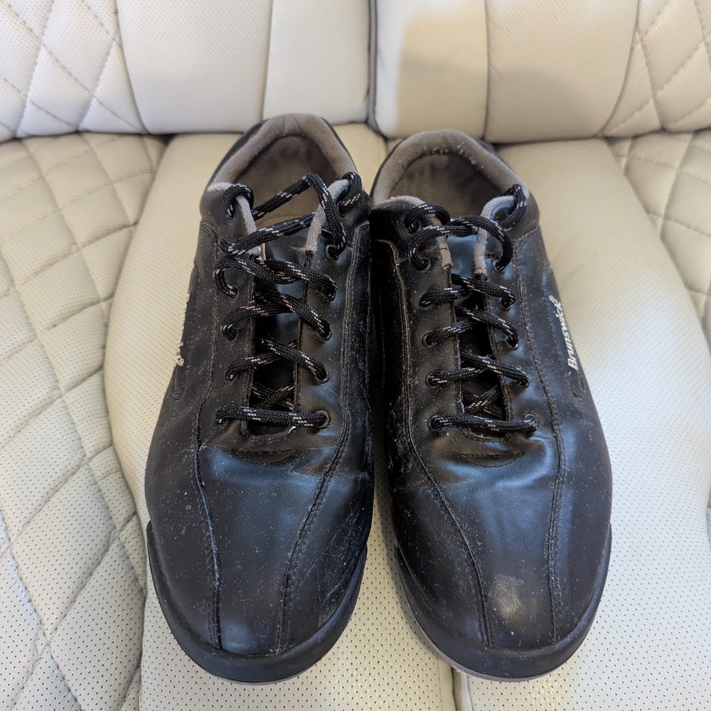 Men's Black Brunswick Bowling Shoes